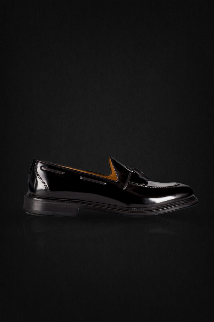 KILTIE LOAFER BLACK SHOE