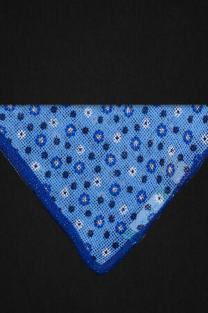 FLORAL SKY BLUE POCKET SQUARE