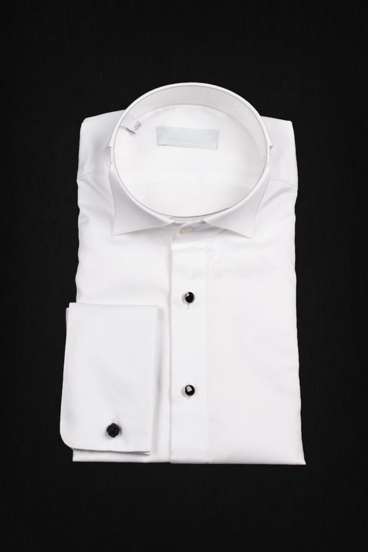 TUXEDO WHITE SHIRT.