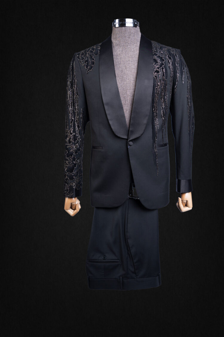 BLACK FASHION SUIT