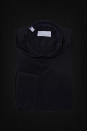 TUXEDO BLACK SHIRT.