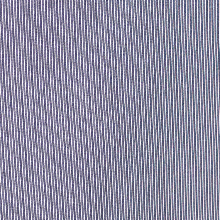 DARK BLUE PINSTRIP SHIRT FABRIC