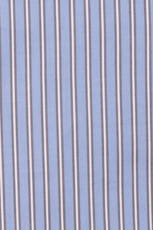 SKY BLUE CHALK STRIPE SHIRT FABRIC