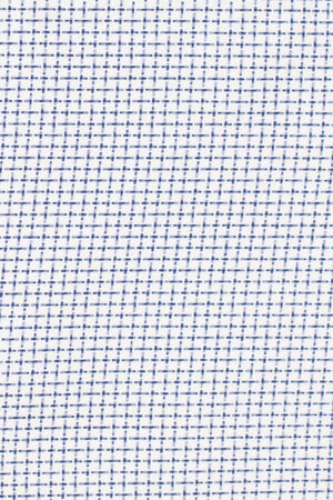 WHITE WINDOWPANE SHIRT FABRIC