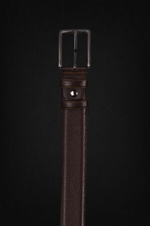 PLAID HALF VERNEY BROWN BELT