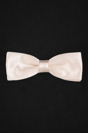 SATIN ROSE BOWTIE