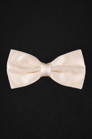 SATIN ROSE BOWTIE