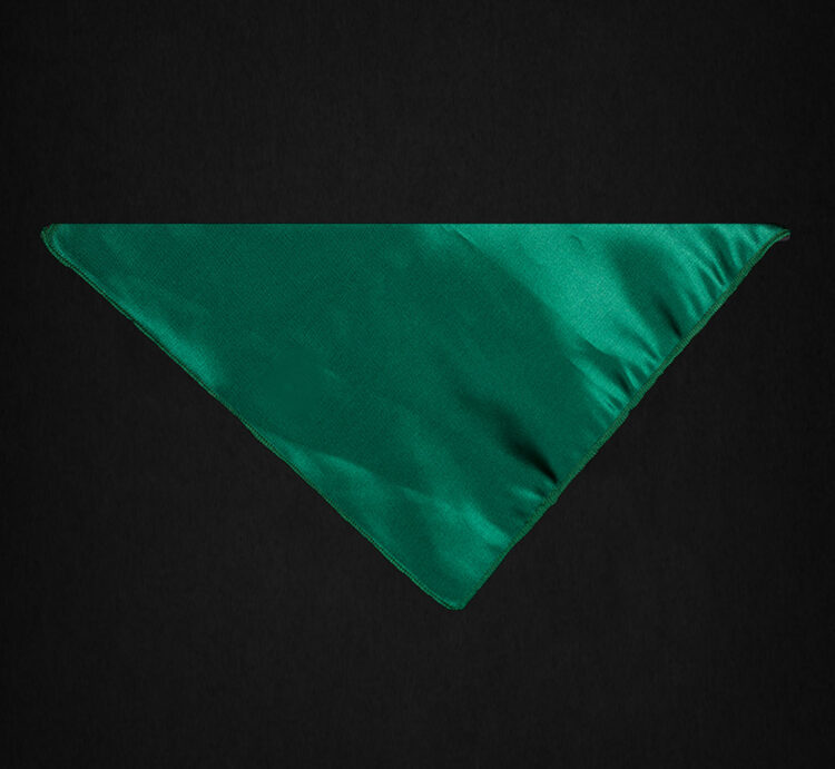 PLAIN SEA GREEN POCKET SQUARE