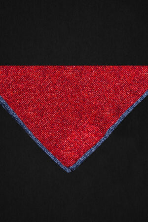 PLAIN DUSTY RED POCKET SQUARE