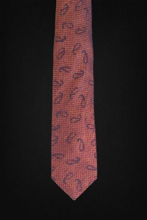 PAISLEY ORANGE TIE