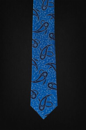 PAISLEY BLUE TIE 