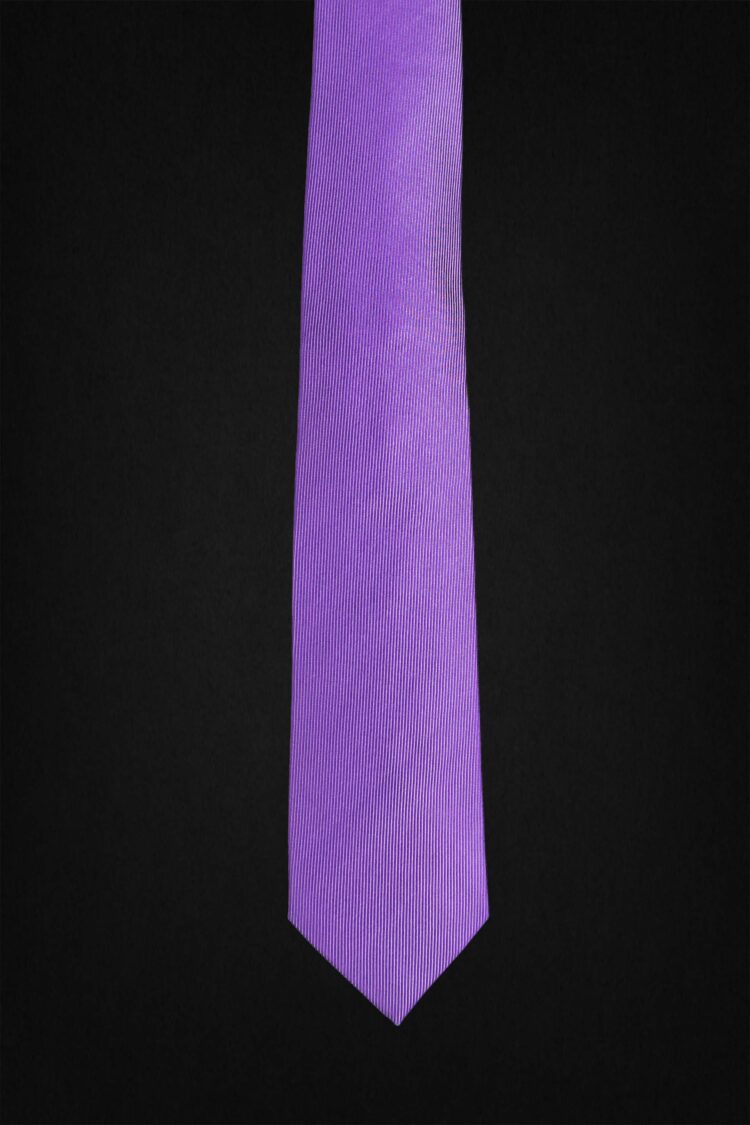 PLAIN PURPLE TIE