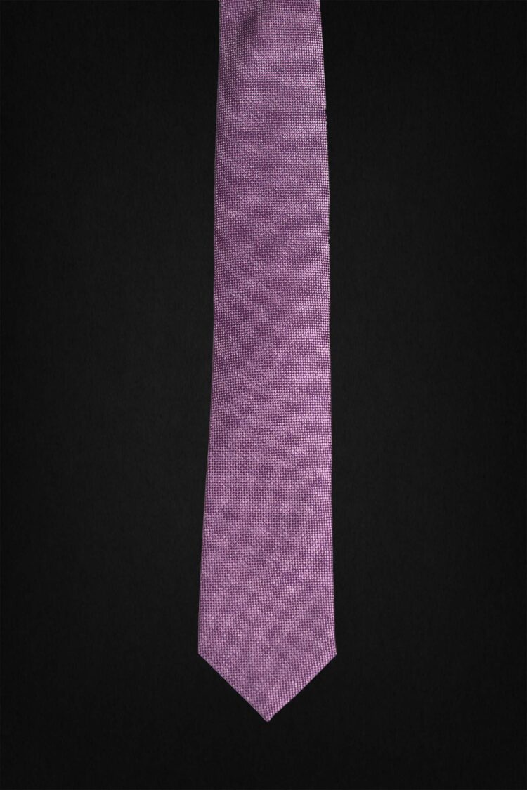 PLAIN MOUVE TIE