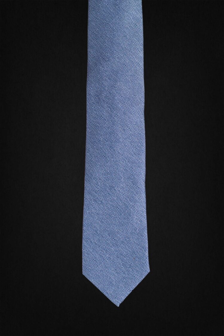 PLAIN LIGHT BLUE TIE