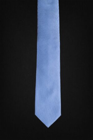 PLAIN LIGHT BLUE TIE