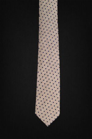 DOTTED BEIGE TIE