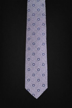 DOTTED LIGHT BLUE TIE