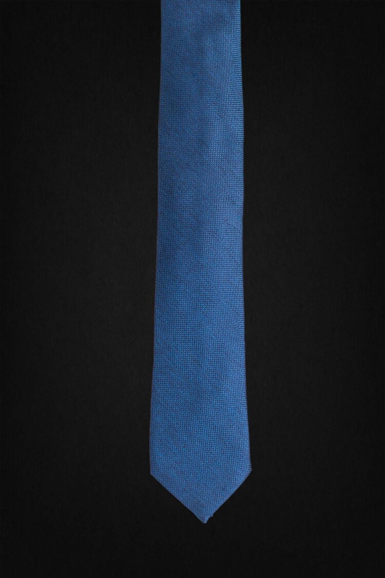 PLAIN BLUE TIE