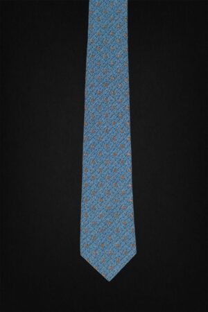 DOTTED TURQUOISE TIE
