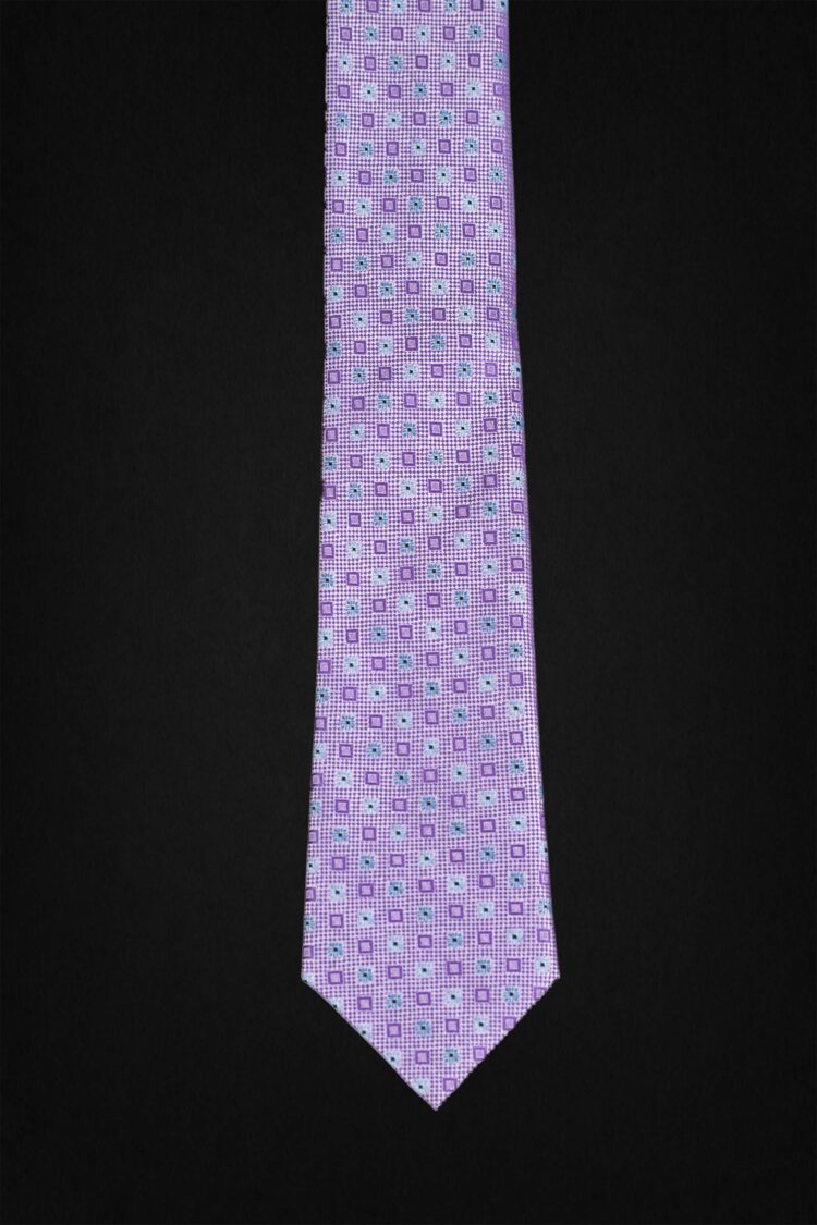 CHECKERED MOUVE TIE