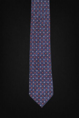 FLORAL NAVY BLUE TIE