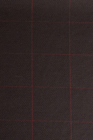 DARK BLUE WINDOWPANE FABRIC FOR BLAZER