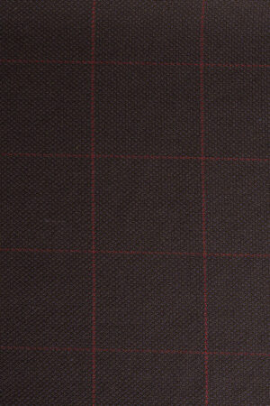 DARK BLUE WINDOWPANE FABRIC FOR BLAZER