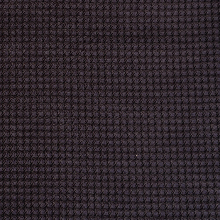 DRAK BLUE PIN CHECK FABRIC