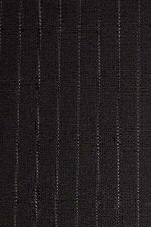 BLACK PIN STRIP FABRIC