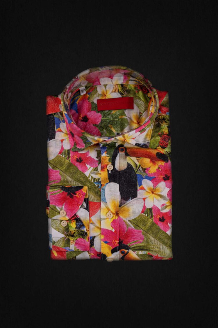 SUMMER FLORAL SHIRT.