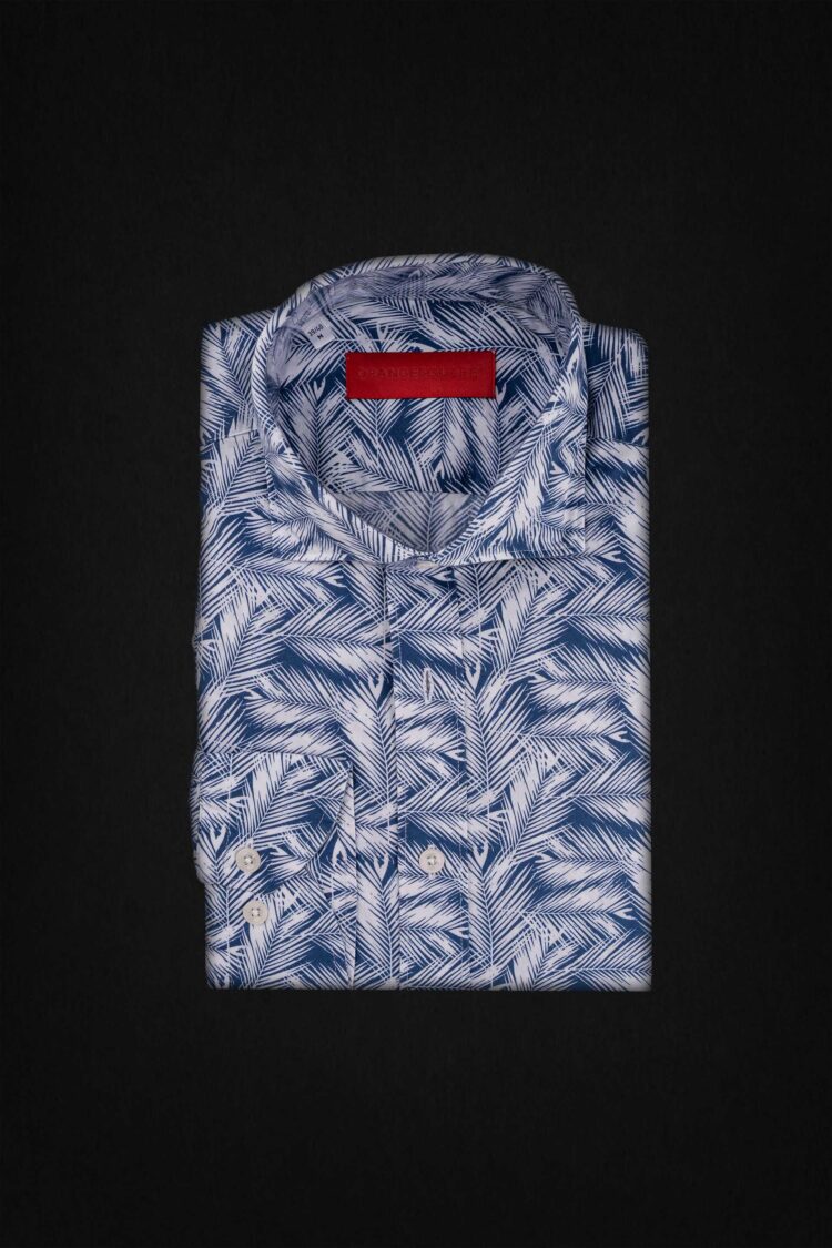 SUMMER BLUE SHIRT.