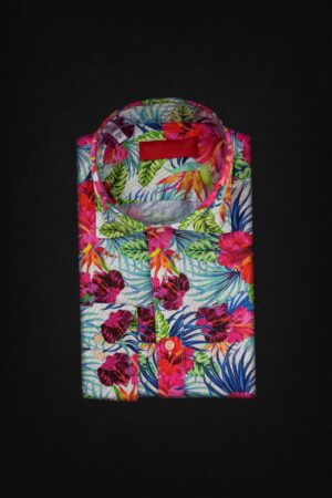 SUMMER FLORAL SHIRT.