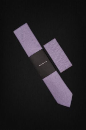 SMALL CHECK LIGHT PINK TIE