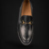 BIT LOAFER BLACK SHOE