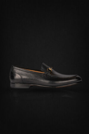 BIT LOAFER BLACK SHOE