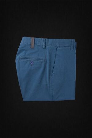 GABARDINE BLUE TROUSER