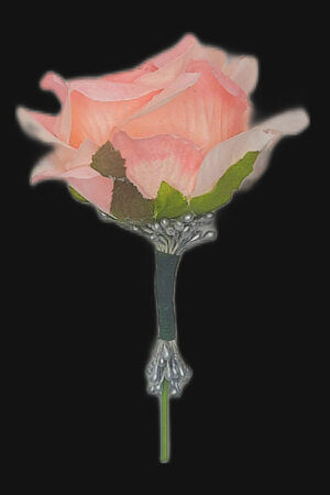 LIGHT PINK ROSE- FOR LAPEL