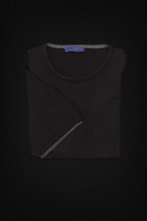 ORANGESQUARE BLACK  T-SHIRT.