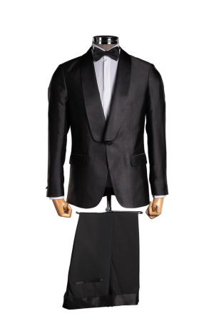 BRUNELLO Limited Silk Skin Shawl Lapel